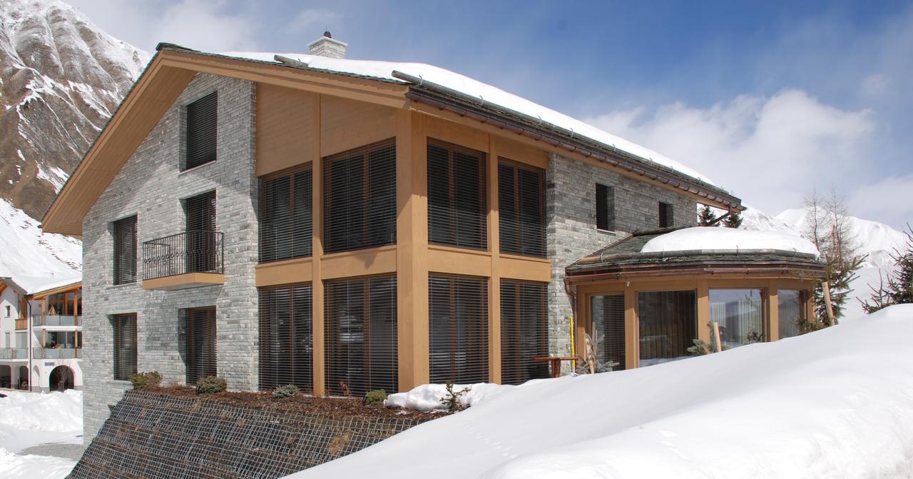 Grischuna Mountain Lodge Samnaun Bagian luar foto